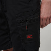 Load image into Gallery viewer, Hard Yakka Men&#39;s Toughmaxx Mid Short - BLACK - Shorts
