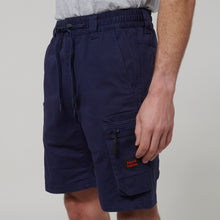 Load image into Gallery viewer, Hard Yakka Men&#39;s Toughmaxx Mid Short - NAVY - Shorts
