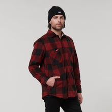 Load image into Gallery viewer, Hard Yakka Men&#39;s Legends Sherpa With Free Beanie - Burgundy - Jacket
