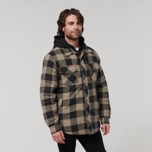 Load image into Gallery viewer, Hard Yakka Men&#39;s Quilted Shacket - Iron Bark - Jacket
