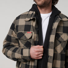 Load image into Gallery viewer, Hard Yakka Men&#39;s Quilted Shacket - Iron Bark - Jacket
