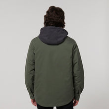 Load image into Gallery viewer, Hard Yakka Men&#39;s Quilted Shacket - Military Green - Jacket
