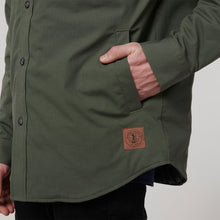 Load image into Gallery viewer, Hard Yakka Men&#39;s Quilted Shacket - Military Green - Jacket
