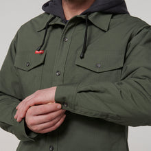 Load image into Gallery viewer, Hard Yakka Men&#39;s Quilted Shacket - Military Green - Jacket
