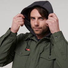 Load image into Gallery viewer, Hard Yakka Men&#39;s Quilted Shacket - Military Green - Jacket
