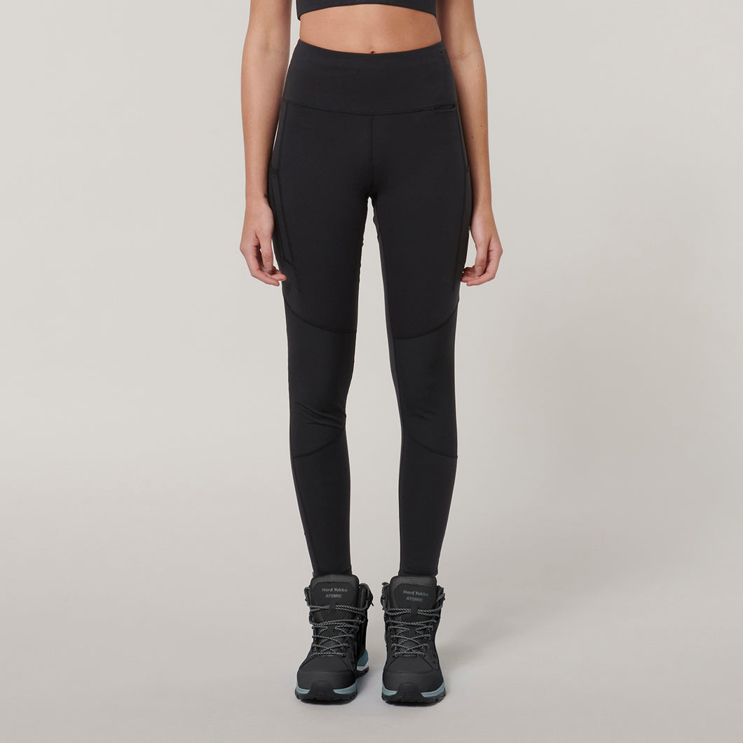 Hard Yakka Women's X Range X Work Legging - Black - Pants