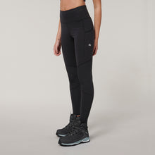Load image into Gallery viewer, Hard Yakka Women&#39;s X Range X Work Legging - Black - Pants
