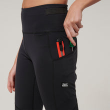 Load image into Gallery viewer, Hard Yakka Women&#39;s X Range X Work Legging - Black - Pants
