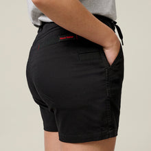 Load image into Gallery viewer, Hard Yakka Women&#39;s Toughmaxx Shorts - BLACK - 
