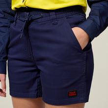 Load image into Gallery viewer, Hard Yakka Women&#39;s Toughmaxx Shorts - NAVY - 
