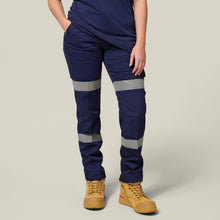 Load image into Gallery viewer, Hard Yakka Women&#39;s Toughmaxx Taped Pants - NAVY - 
