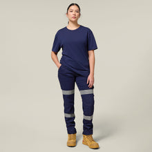 Load image into Gallery viewer, Hard Yakka Women&#39;s Toughmaxx Taped Pants - NAVY - 
