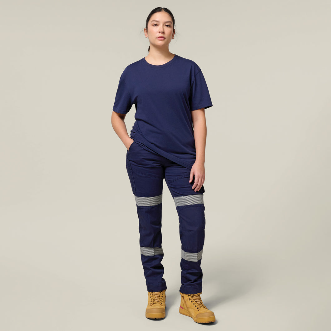 Hard Yakka Women's Toughmaxx Taped Pants - NAVY - 