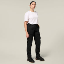 Load image into Gallery viewer, Hard Yakka Women&#39;s Toughmaxx Pants - BLACK - 
