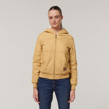 Load image into Gallery viewer, Hard Yakka Women&#39;s Bomber Jacket - Honey - Jacket
