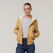 Load image into Gallery viewer, Hard Yakka Women&#39;s Bomber Jacket - Honey - Jacket
