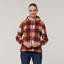 Load image into Gallery viewer, Hard Yakka Women&#39;s Check Zoodie - Autumn check - Jacket
