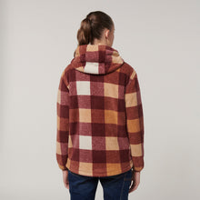 Load image into Gallery viewer, Hard Yakka Women&#39;s Check Zoodie - Autumn check - Jacket
