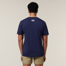 Load image into Gallery viewer, Hard Yakka Men&#39;s Foundations Crew Neck T-Shirt - Navy - Tees
