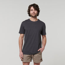 Load image into Gallery viewer, Hard Yakka Men&#39;s Core Short Sleeve Tee - CHARCOAL - Tees
