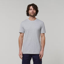 Load image into Gallery viewer, Hard Yakka Men&#39;s Core Short Sleeve Tee - GREY MARLE - Tees
