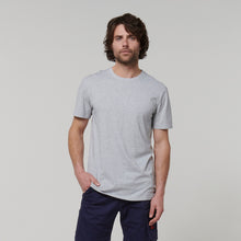 Load image into Gallery viewer, Hard Yakka Men&#39;s Core Short Sleeve Tee - GREY MARLE - Tees
