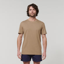 Load image into Gallery viewer, Hard Yakka Men&#39;s Core Short Sleeve Tee - KHAKI - Tees
