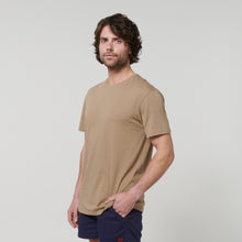 Load image into Gallery viewer, Hard Yakka Men&#39;s Core Short Sleeve Tee - KHAKI - Tees
