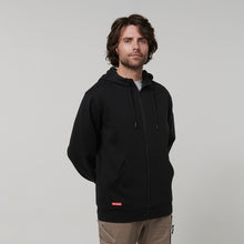 Load image into Gallery viewer, Hard Yakka Men&#39;s Core Fleece Zip Hoodie - Black - Hoodies/Jumpers
