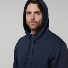 Load image into Gallery viewer, Hard Yakka Men&#39;s Core Fleece Zip Hoodie - Navy - Hoodies/Jumpers
