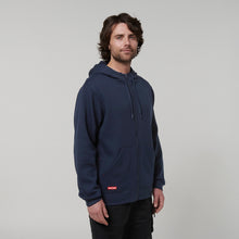 Load image into Gallery viewer, Hard Yakka Men&#39;s Core Fleece Zip Hoodie - Navy - Hoodies/Jumpers
