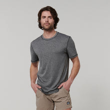 Load image into Gallery viewer, Hard Yakka Men&#39;s X Range X Performance Tee - Grey Marle - Tees
