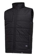 Load image into Gallery viewer, Hard Yakka Men&#39;s Puffa 2.0 Vest - Black - Vests
