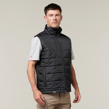 Load image into Gallery viewer, Hard Yakka Men&#39;s Puffa 2.0 Vest - Black - Vests
