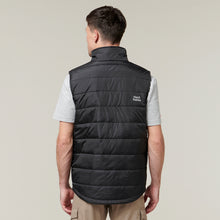 Load image into Gallery viewer, Hard Yakka Men&#39;s Puffa 2.0 Vest - Black - Vests
