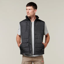 Load image into Gallery viewer, Hard Yakka Men&#39;s Puffa 2.0 Vest - Black - Vests
