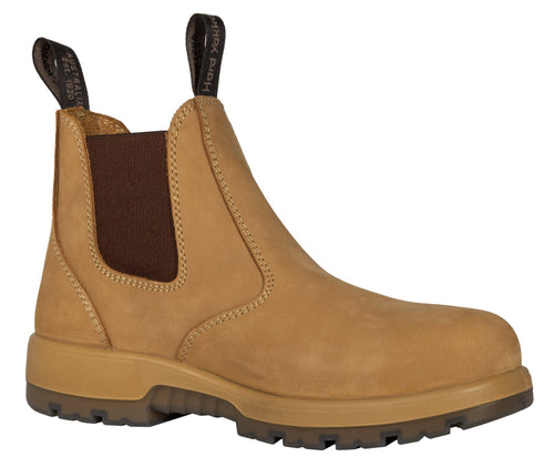 Hard Yakka Men's Outback Gusset - Wheat - Safety Footwear