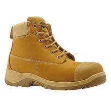 Load image into Gallery viewer, Hard Yakka Men&#39;s Toughmaxx 6Z Zip-Sided Safety Boot - Wheat - Safety Footwear
