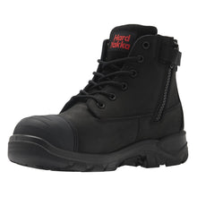 Load image into Gallery viewer, Hard Yakka Men&#39;s Toughmaxx 6Z Zip-Sided Safety Boot - Black - Safety Footwear
