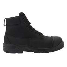 Load image into Gallery viewer, Hard Yakka Men&#39;s Toughmaxx 6Z Zip-Sided Safety Boot - Black - Safety Footwear
