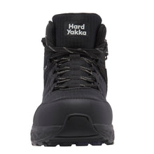 Load image into Gallery viewer, Hard Yakka Men&#39;s X Range Mid Safety Boot - Black - Safety
