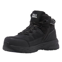 Load image into Gallery viewer, Hard Yakka Men&#39;s X Range Mid Safety Boot - Black - Safety
