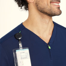 Load image into Gallery viewer, NNT Unisex Charles Scrub Top - Navy

