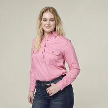 Load image into Gallery viewer, Mustang Women's Closed Front Workshirt - Blush
