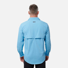 Load image into Gallery viewer, KingGee Men&#39;s Drycool Long Sleeve Shirt - Alaskan Blue
