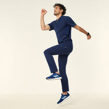 Load image into Gallery viewer, NNT Unisex Charles Scrub Top - Navy
