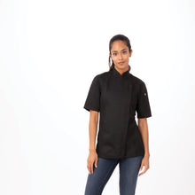 Load image into Gallery viewer, Chef Works Women's Springfield Chef Jacket - Black
