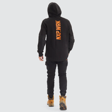 Load image into Gallery viewer, NXP Men's Blueprint Dual Curved Hoodie - Solid Black
