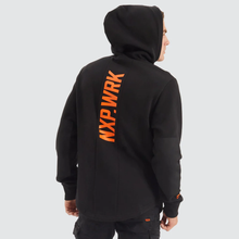 Load image into Gallery viewer, NXP Men's Blueprint Dual Curved Hoodie - Solid Black
