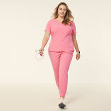 Load image into Gallery viewer, NNT Women's Helen Scrub Top - Pink
